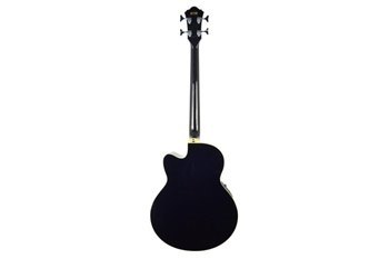 Бас-гитара акустическая IBANEZ AEB8E BLACK - вид 1 миниатюра