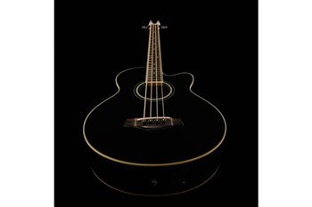 Бас-гитара акустическая IBANEZ AEB8E BLACK - вид 9 миниатюра