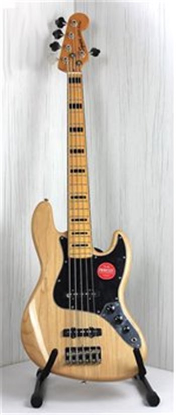 Бас-гитара SQUIER by FENDER CLASSIC VIBE '70s JAZZ BASS V MN NATURAL