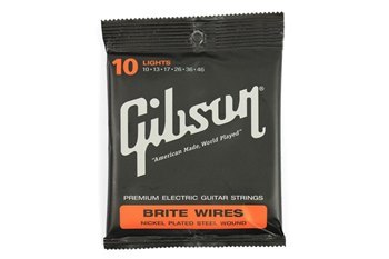 Струны для электрогитар GIBSON SEG-700L BRITE WIRES NPS WOUND ELECT .010-.046 - вид 1 миниатюра