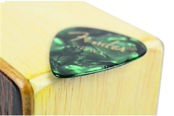 Набор медиаторов FENDER 351 PREMIUM CELLULOID GREEN MOTO HEAVY - вид 3 миниатюра