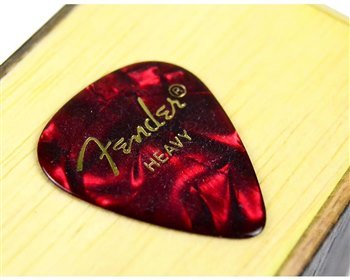 Медиатор FENDER 351 SHAPE PREMIUM PICKS RED MOTO HEAVY - вид 1 миниатюра