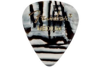 Медиатор FENDER 351 SHAPE PREMIUM PICKS ZEBRA MEDIUM - вид 1 миниатюра