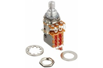 Потенціометр пуш-пул FENDER POTENTIOMETER PUSH-PULL 250K SPLIT - вид 1 мініатюра