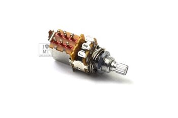 Потенціометр пуш-пул FENDER POTENTIOMETER PUSH-PULL 250K SPLIT - вид 5 мініатюра