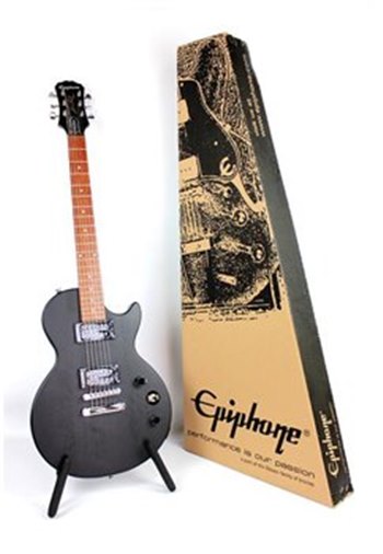 Электрогитара EPIPHONE LES PAUL SPECIAL VE EBONY VINTAGE - вид 1 миниатюра