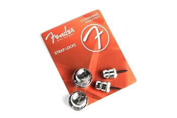 Стреплоки для гитары FENDER STRAP LOCKS CHROME PAIR FSLC1 - вид 5 миниатюра