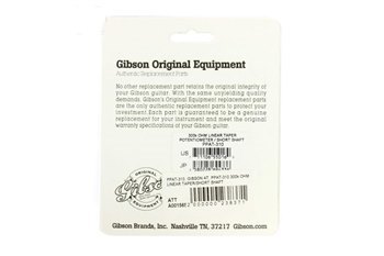 Потенциометр GIBSON PPAT-310 300k OHM LINEAR TAPER/SHORT SHAFT - вид 9 миниатюра