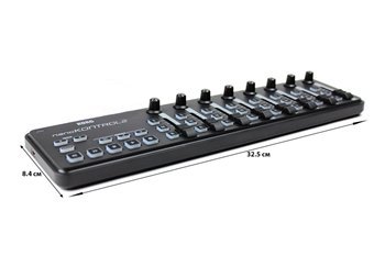 MIDI контроллер KORG NANOKONTROL 2 BK - вид 2 миниатюра