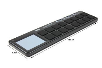 MIDI контроллер KORG NANOPAD 2 BK - вид 2 миниатюра