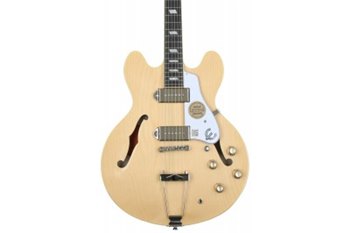 Гитара полуакустическая EPIPHONE CASINO NATURAL - вид 4 миниатюра