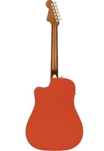 Электроакустическая гитара FENDER REDONDO PLAYER WN FIESTA RED - вид 2 миниатюра