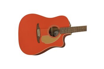 Электроакустическая гитара FENDER REDONDO PLAYER WN FIESTA RED - вид 6 миниатюра