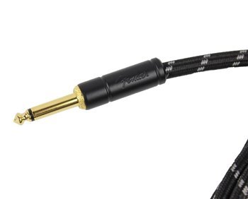 FENDER CABLE DELUXE SERIES 10' BLACK TWEED Кабель инструментальный - вид 5 миниатюра