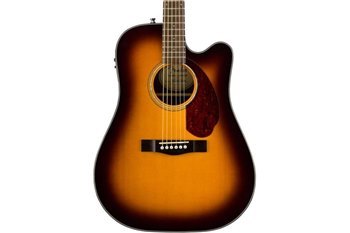 Электроакустическая гитара FENDER CD-140SCE SUNBURST WN - вид 4 миниатюра