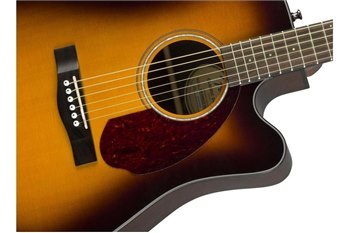 Электроакустическая гитара FENDER CD-140SCE SUNBURST WN - вид 6 миниатюра