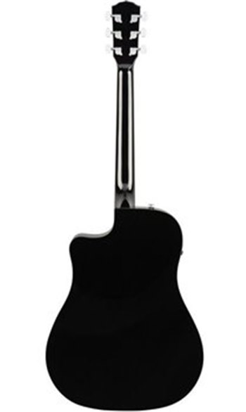 Электроакустическая гитара FENDER CD-60SCE BLACK WN - вид 2 миниатюра