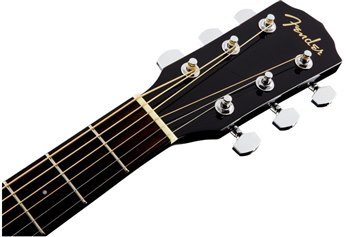 Электроакустическая гитара FENDER CD-60SCE BLACK WN - вид 8 миниатюра