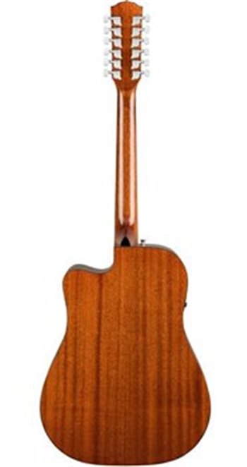 Электроакустическая гитара FENDER CD-60SCE-12 NATURAL - вид 2 миниатюра