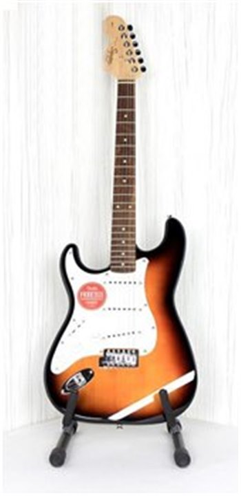 SQUIER by FENDER AFFINITY SERIES STRATOCASTER LH LR BROWN SUNBURST Электрогитара - вид 1 миниатюра