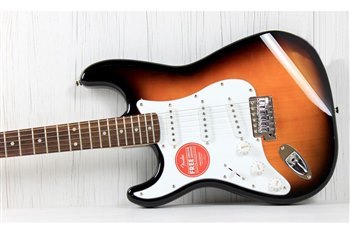 SQUIER by FENDER AFFINITY SERIES STRATOCASTER LH LR BROWN SUNBURST Электрогитара - вид 7 миниатюра