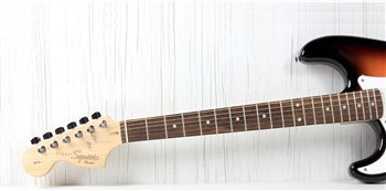 SQUIER by FENDER AFFINITY SERIES STRATOCASTER LH LR BROWN SUNBURST Электрогитара - вид 9 миниатюра