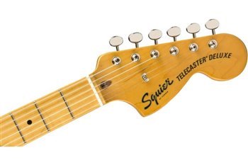 SQUIER by FENDER CLASSIC VIBE '70s TELECASTER DELUXE MN BLACK Электрогитара - вид 5 миниатюра