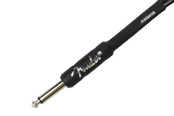 FENDER CABLE PROFESSIONAL SERIES 5' BLACK Кабель инструментальный - вид 5 миниатюра