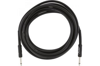 FENDER CABLE PROFESSIONAL SERIES 5' BLACK Кабель инструментальный - вид 7 миниатюра