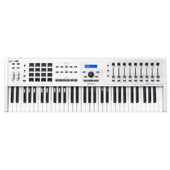 MIDI-клавиатура Arturia KeyLab 61 MkII (White) - вид 1 миниатюра