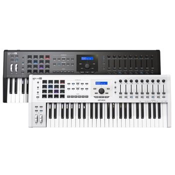 MIDI-клавиатура Arturia KeyLab 61 MkII (White) - вид 8 миниатюра