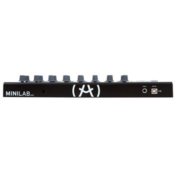 MIDI-клавиатура/Контроллер Arturia MiniLab MKII (Black) - вид 6 миниатюра