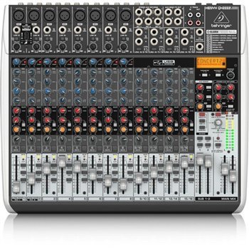 Микшерный пульт Behringer XENYX QX2222USB - вид 1 миниатюра