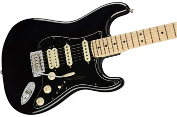 Электрогитара FENDER AMERICAN PERFORMER STRATOCASTER HSS MN BK - вид 5 миниатюра