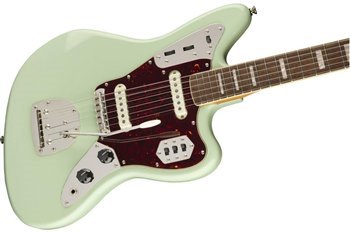 Електрогітара SQUIER by FENDER CLASSIC VIBE '70s JAGUAR LR SURF GREEN - вид 5 мініатюра