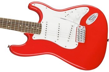 Электрогитара SQUIER by FENDER AFFINITY SERIES STRATOCASTER LR RACE RED - вид 9 миниатюра