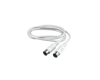 Готовий Міді-кабель Reloop MIDI cable 5.0 m white - вид 1 мініатюра