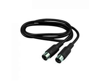 Готовый Миди-кабель Reloop MIDI cable 3.0 m black - вид 1 миниатюра