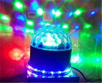 Б/У светодиодный световой прибор LED Mini Sun Ball - вид 5 миниатюра