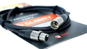 Микрофонный кабель Clarity XLR-XLR/3m - вид 1 миниатюра