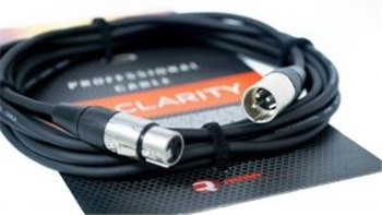 Микрофонный кабель Clarity XLR-XLR/5m - вид 1 миниатюра