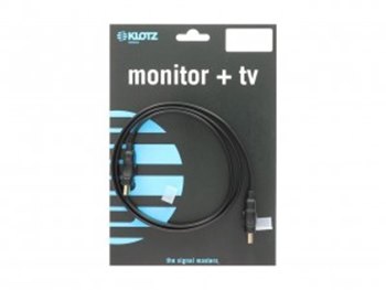 Готовый кабель Klotz HDMI-FL030 - вид 1 миниатюра