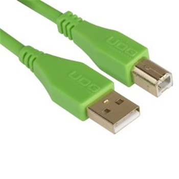 Готовий кабель UDG Ultimate Audio Cable USB 2.0 A-B Green Straight 3m