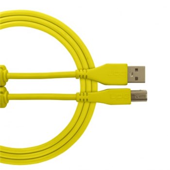 Готовий кабель UDG Ultimate Audio Cable USB 2.0 AB Yellow Straight 1m