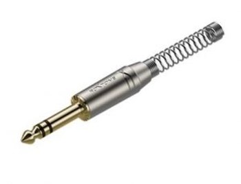 Разъем Roxtone RJ3PP-NG Jack 6.3mm (stereo)