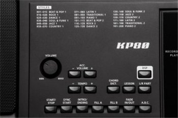 Синтезатор Kurzweil KP80 - вид 2 миниатюра