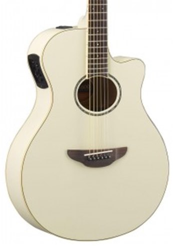 Електроакустична гітара YAMAHA APX600 VINTAGE WHITE - вид 2 мініатюра