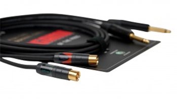 Готовый кабель Mogami 2xJACK-2xRCA/2m - вид 3 миниатюра