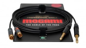 Готовый кабель Mogami 2xJACK-2xRCA/2m - вид 5 миниатюра