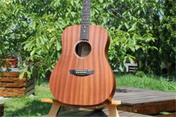 Акустическая гитара SunCity D/as (Dreadnought, all sapele) - вид 9 миниатюра